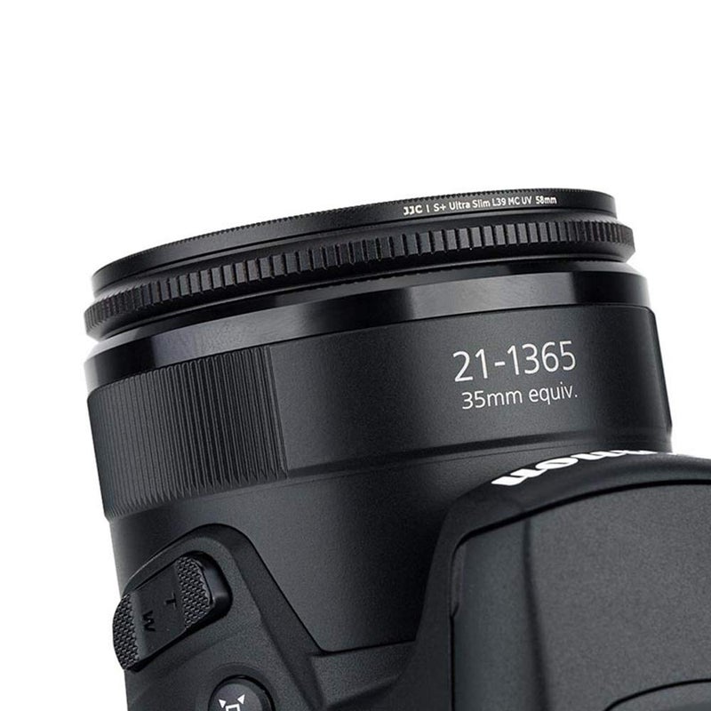 Kiorafoto 58mm Metal Lens Filter Adapter Ring for Canon SX70 HS, SX60 HS, SX50 HS, SX40 HS, SX30 is, SX20 is, SX10 is, SX1 is, SX540 HS, SX530 HS, SX520 HS Digital Camera Replaces Canon FA-DC67A Adapter Ring - Image 4